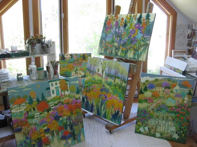 Claudette Castonguay Painting