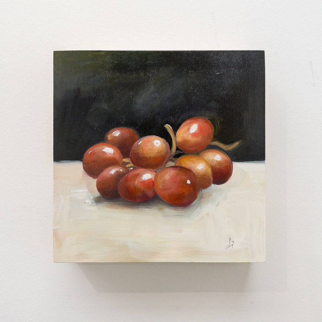 Di Series - Grapes | 6" x 6" Oil on Canvas Dana Irving