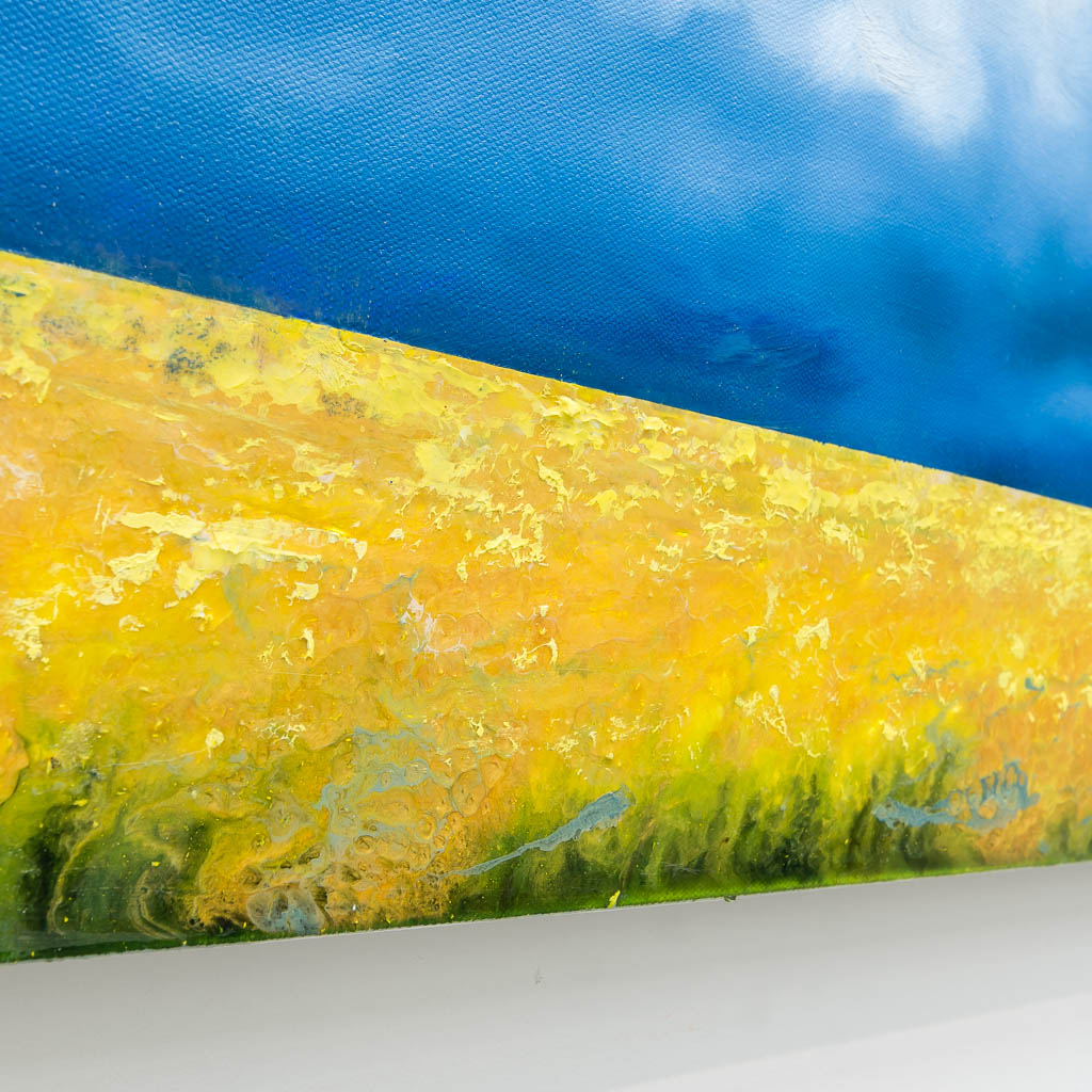 Before the Storm | 16" x 40" Oil & Mixed Media on Canvas Richard Cole