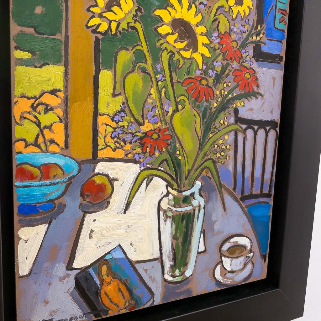 Bouquet d'été | 12" x 9" Oil on Canvas Jeannette Perreault