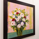 Good Night | 40" x 40" mixed media on panel Élène Gamache