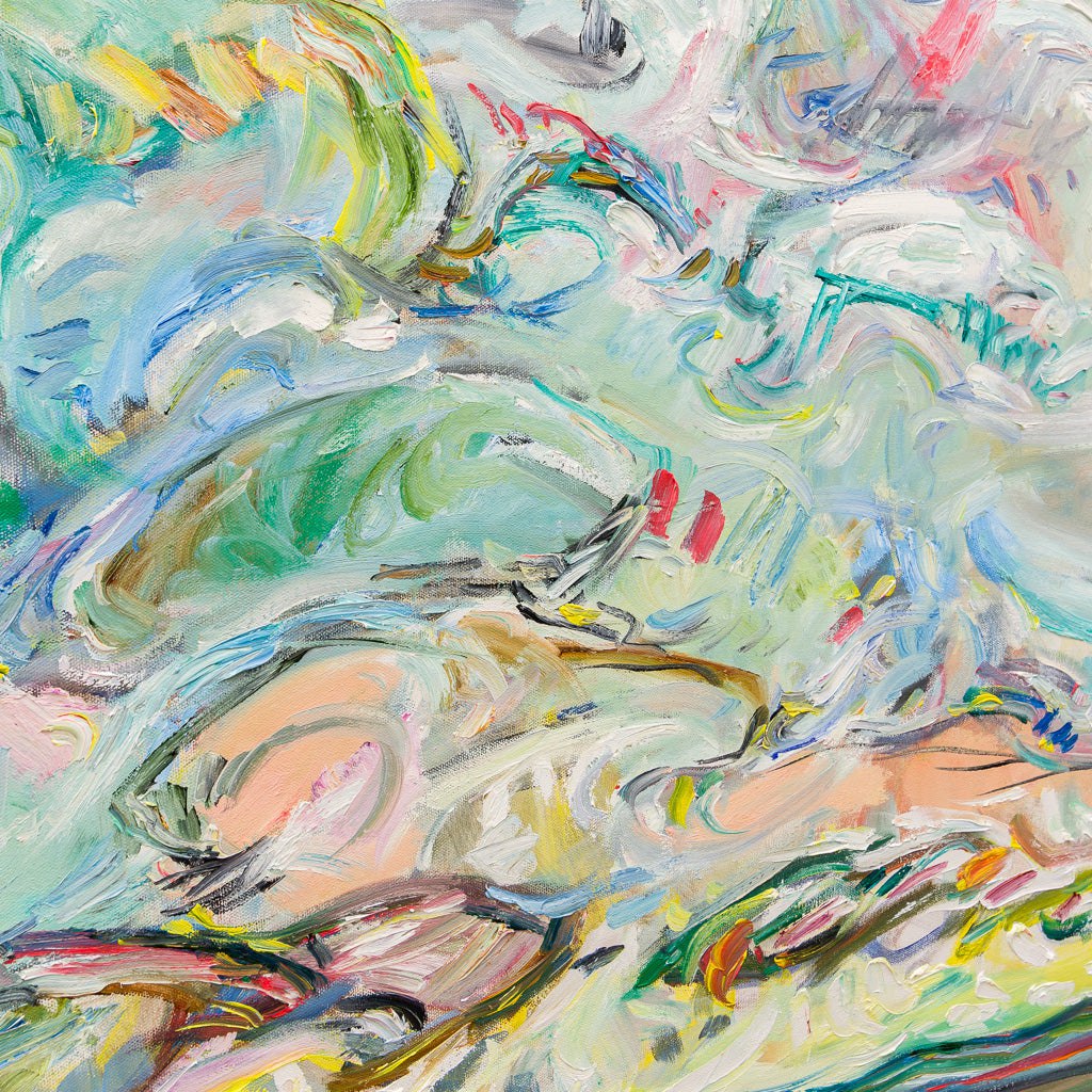 Hills Above | 36" x 72" Oil on Canvas Steve R. Coffey
