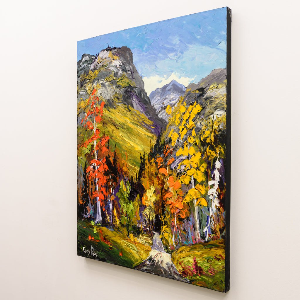 L'Entrée du Parc | 36" x 30" Oil on Canvas Guy Roy
