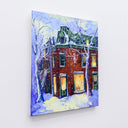 Soir d'Hiver | 20" x 16" Oil on Canvas Robert Savignac