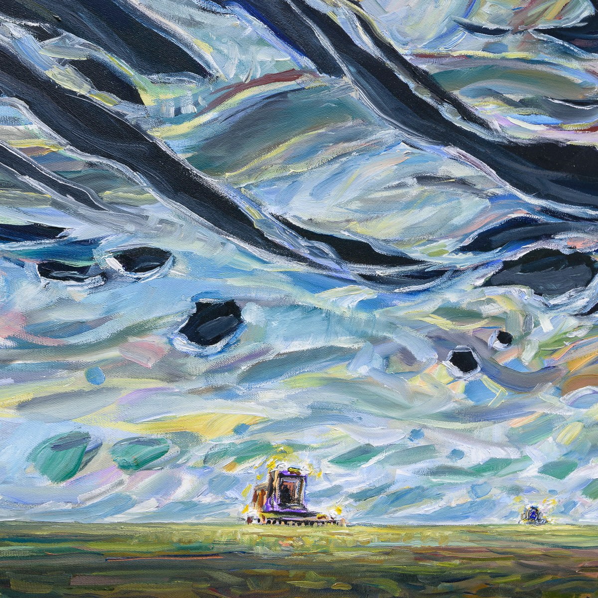 Gathering | 36" x 48" Oil on Canvas Steve R. Coffey