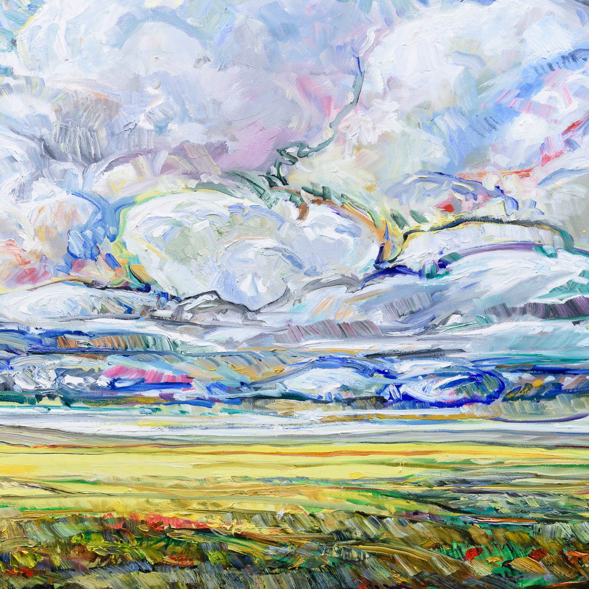 Late Summer Roll | 40" x 60" Oil on Canvas Steve R. Coffey