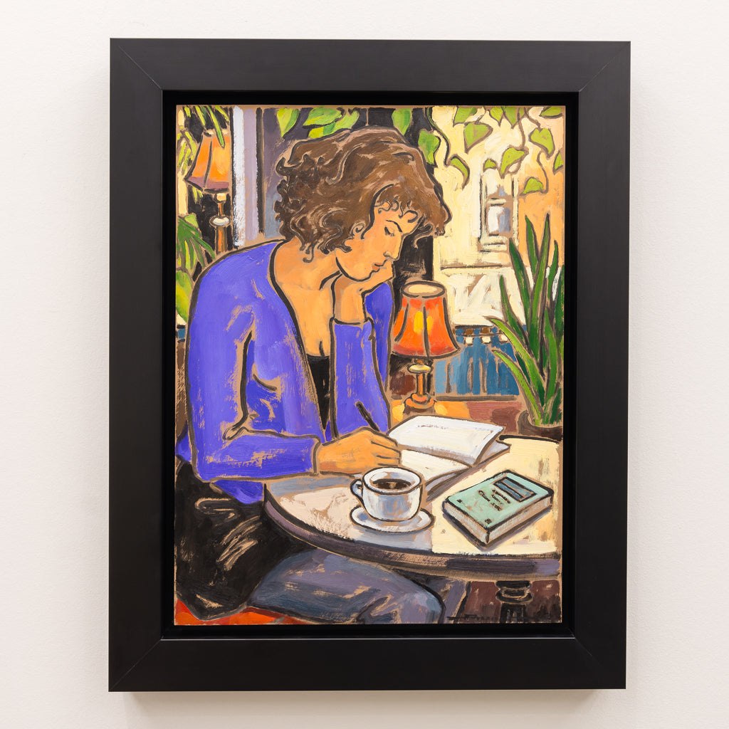 Ecrire | 16" x 12" Oil on Canvas Jeannette Perreault