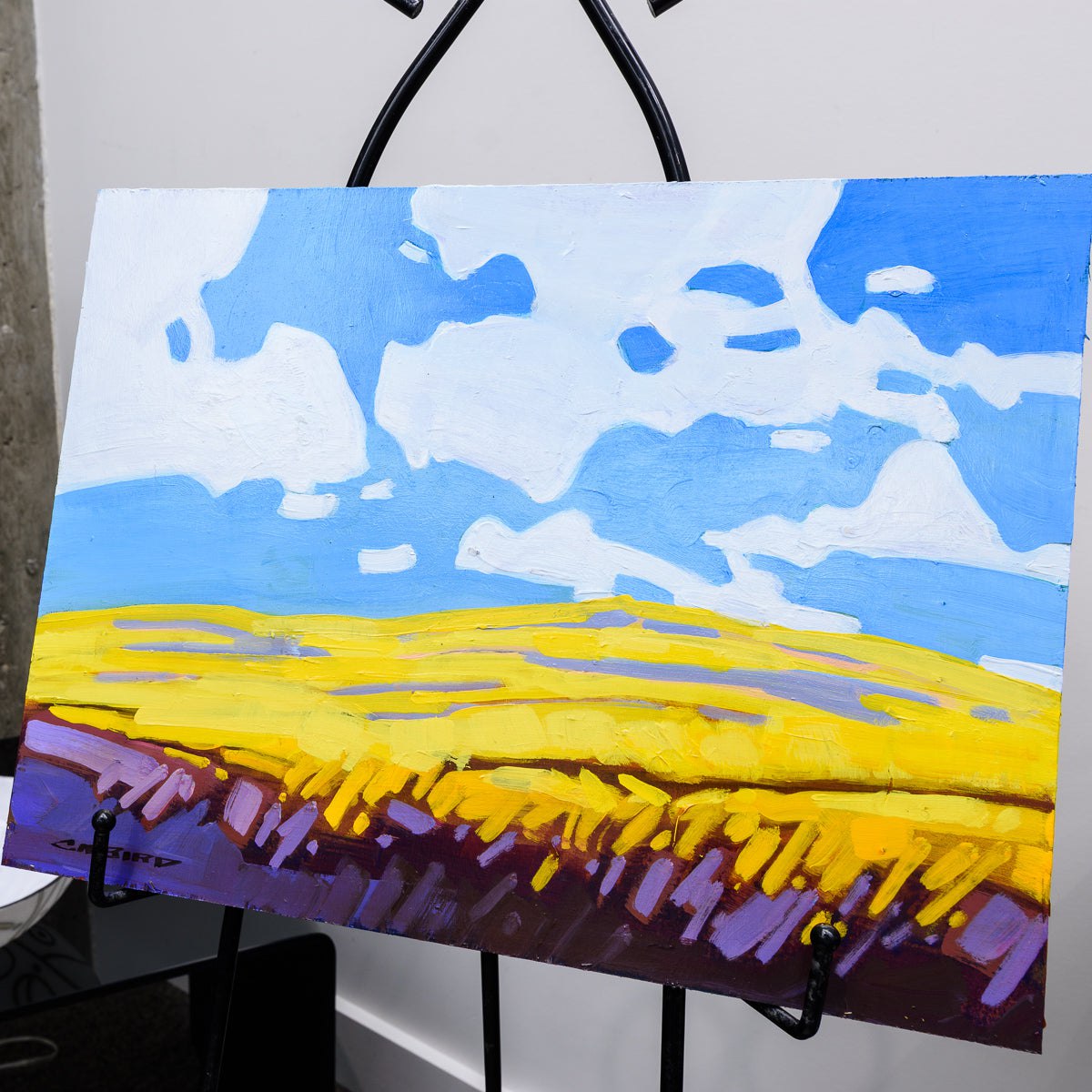 Summer Canola | 12" x 16" Oil on Panel Cameron Bird