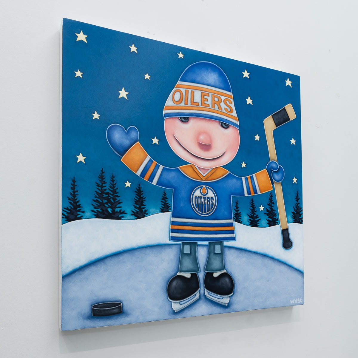 A Sky Full of Stars | 24" x 24" Acrylic on Birch Panel Peter Wyse
