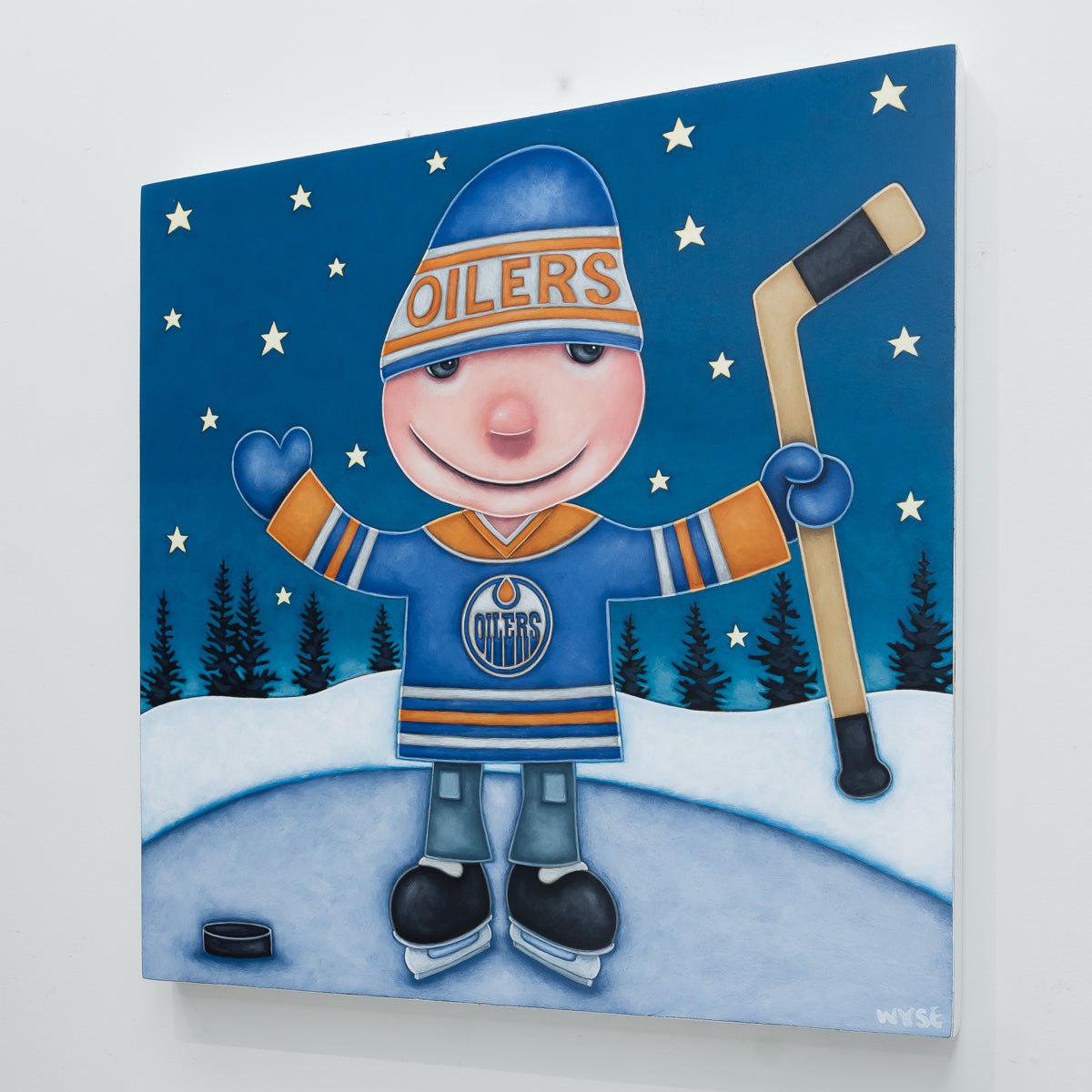 A Sky Full of Stars | 24" x 24" Acrylic on Birch Panel Peter Wyse