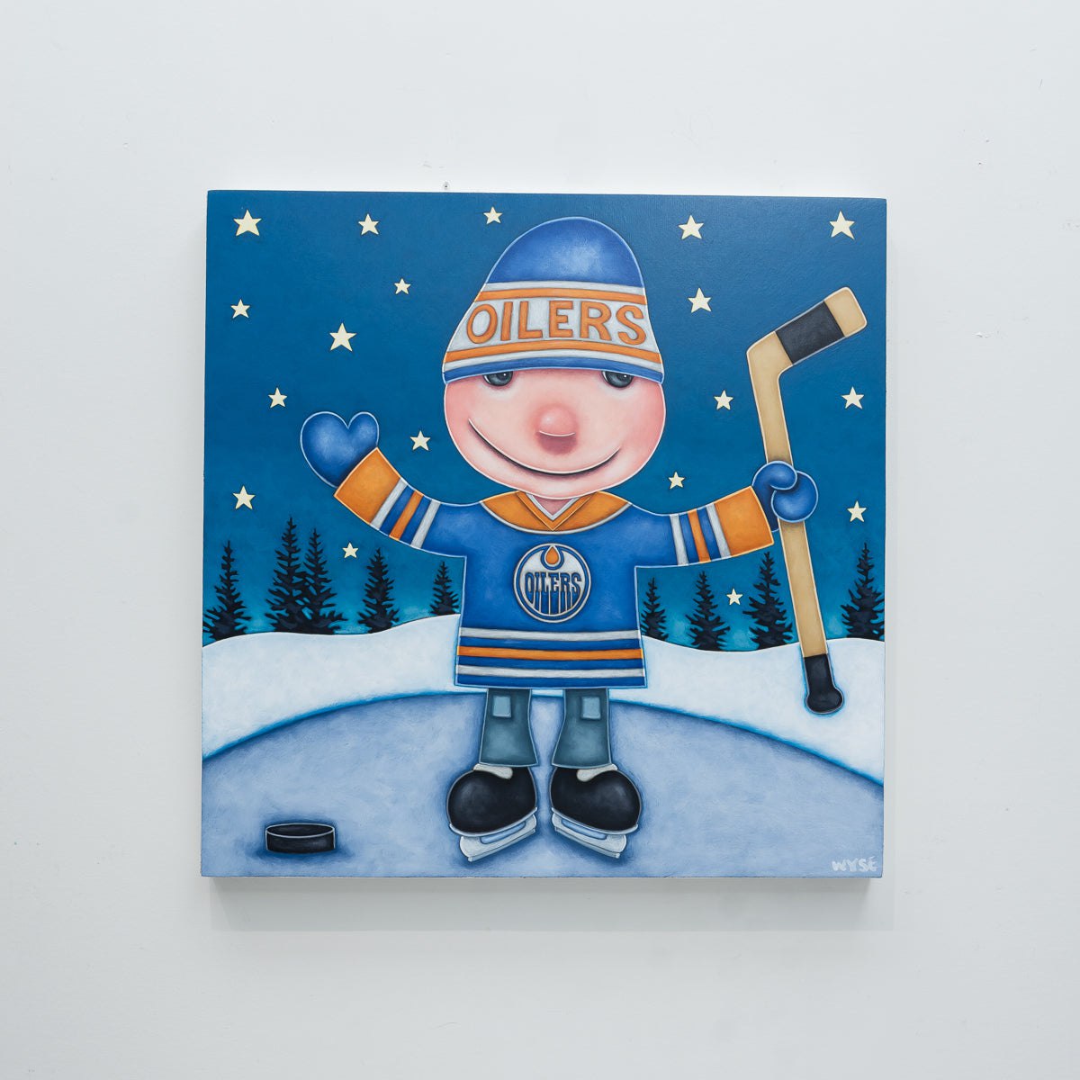 A Sky Full of Stars | 24" x 24" Acrylic on Birch Panel Peter Wyse