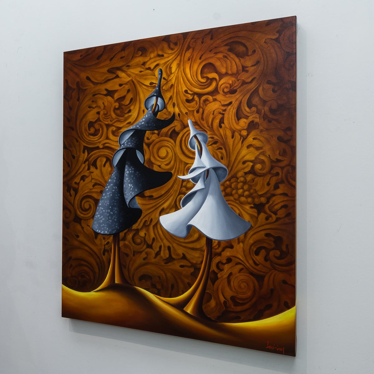 Past, Present, Future | 36" x 30" Oil on Canvas Dana Irving