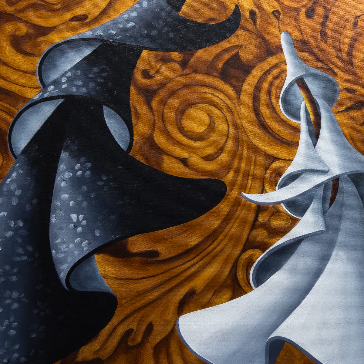 Past, Present, Future | 36" x 30" Oil on Canvas Dana Irving