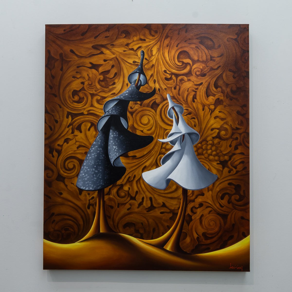 Past, Present, Future | 36" x 30" Oil on Canvas Dana Irving
