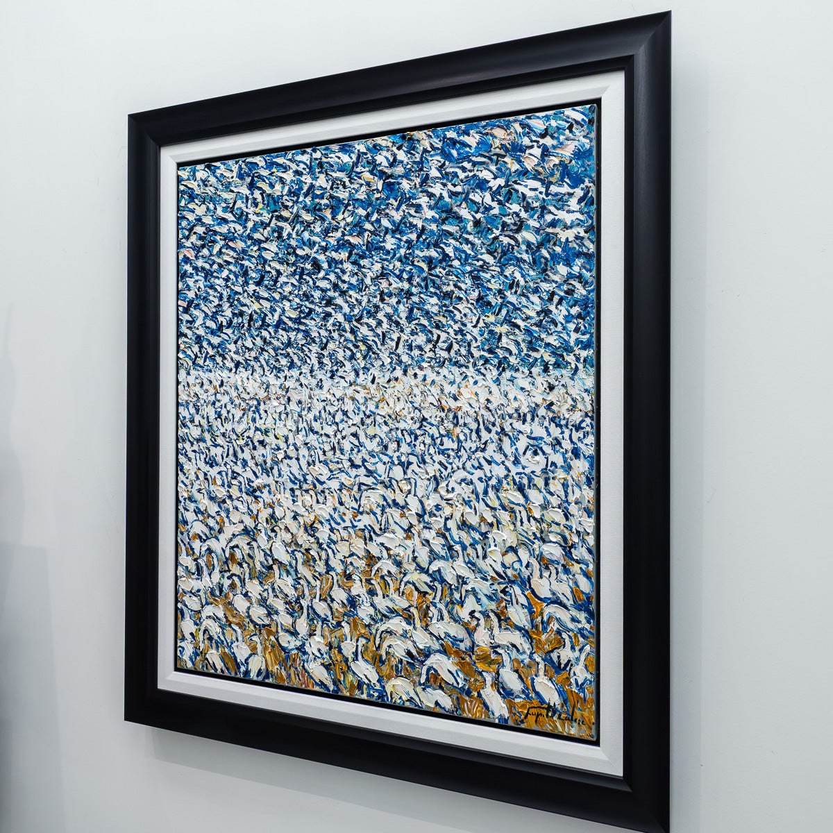 Neige d'Oies| 36" x 30" Oil on Canvas Raynald Leclerc