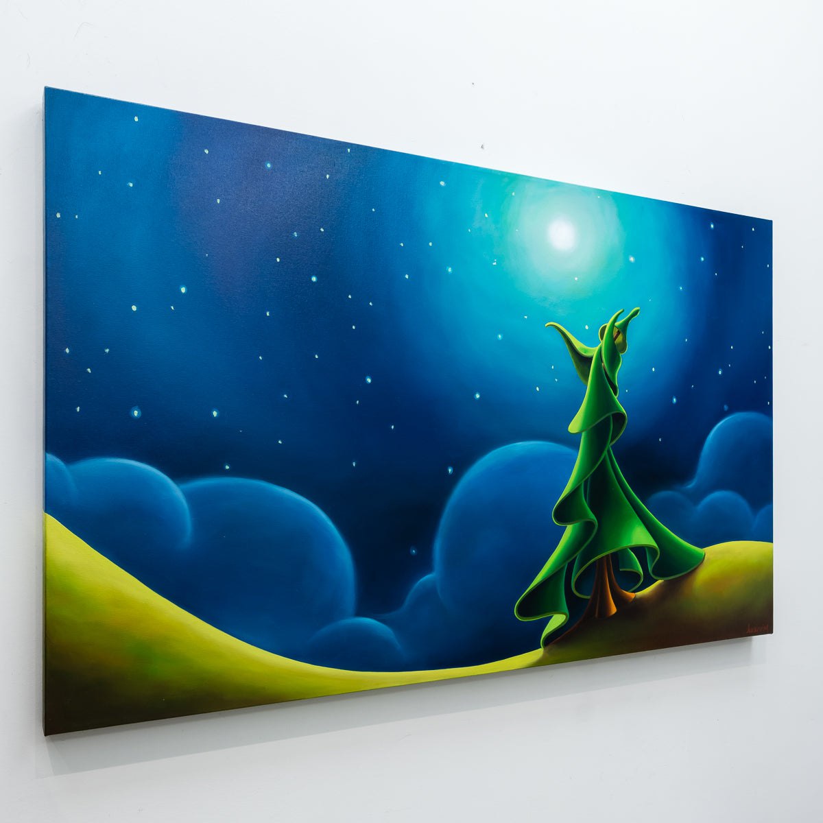 Night Song | 30" x 48" Oil on Canvas Dana Irving