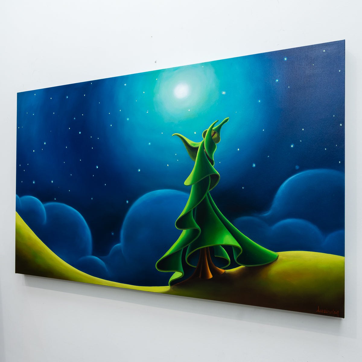 Night Song | 30" x 48" Oil on Canvas Dana Irving