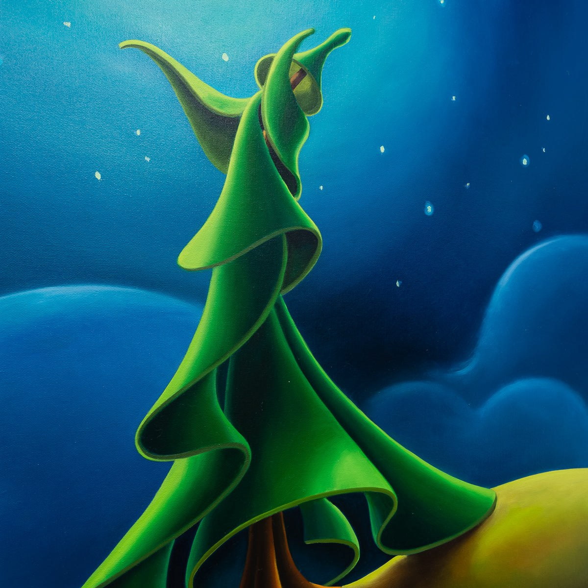 Night Song | 30" x 48" Oil on Canvas Dana Irving