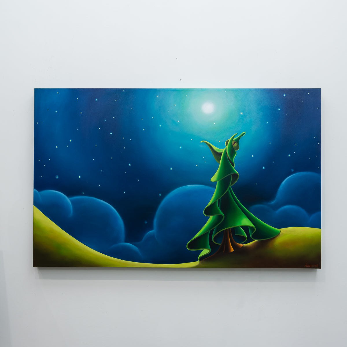 Night Song | 30" x 48" Oil on Canvas Dana Irving