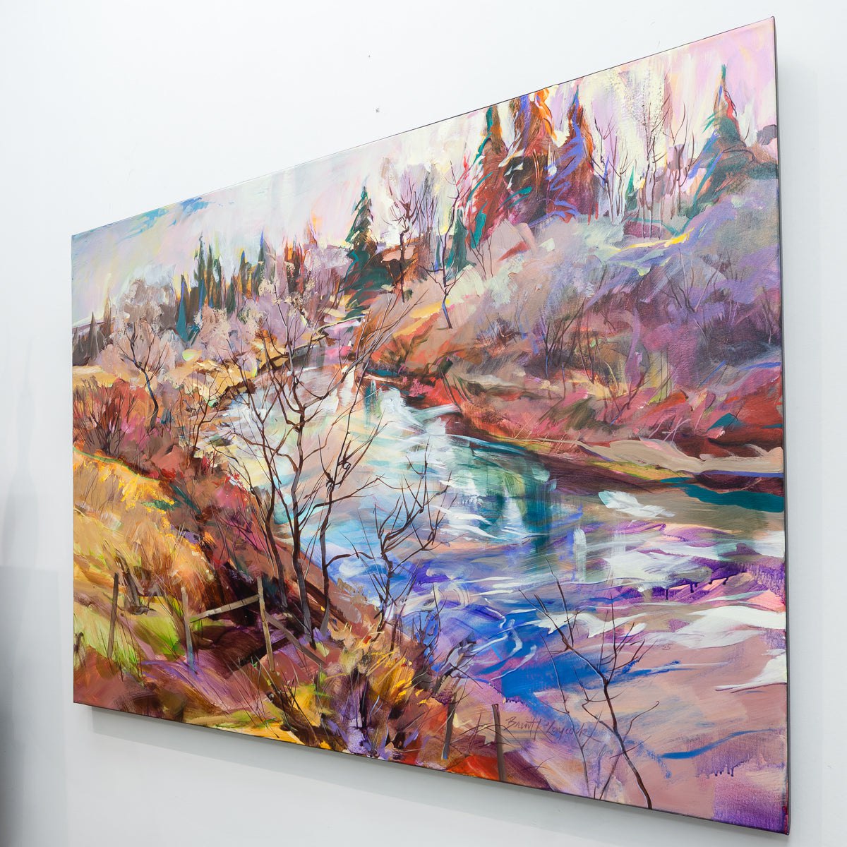 Almost Spring | 36" x 48" Acrylic on Canvas Brent Laycock RCA