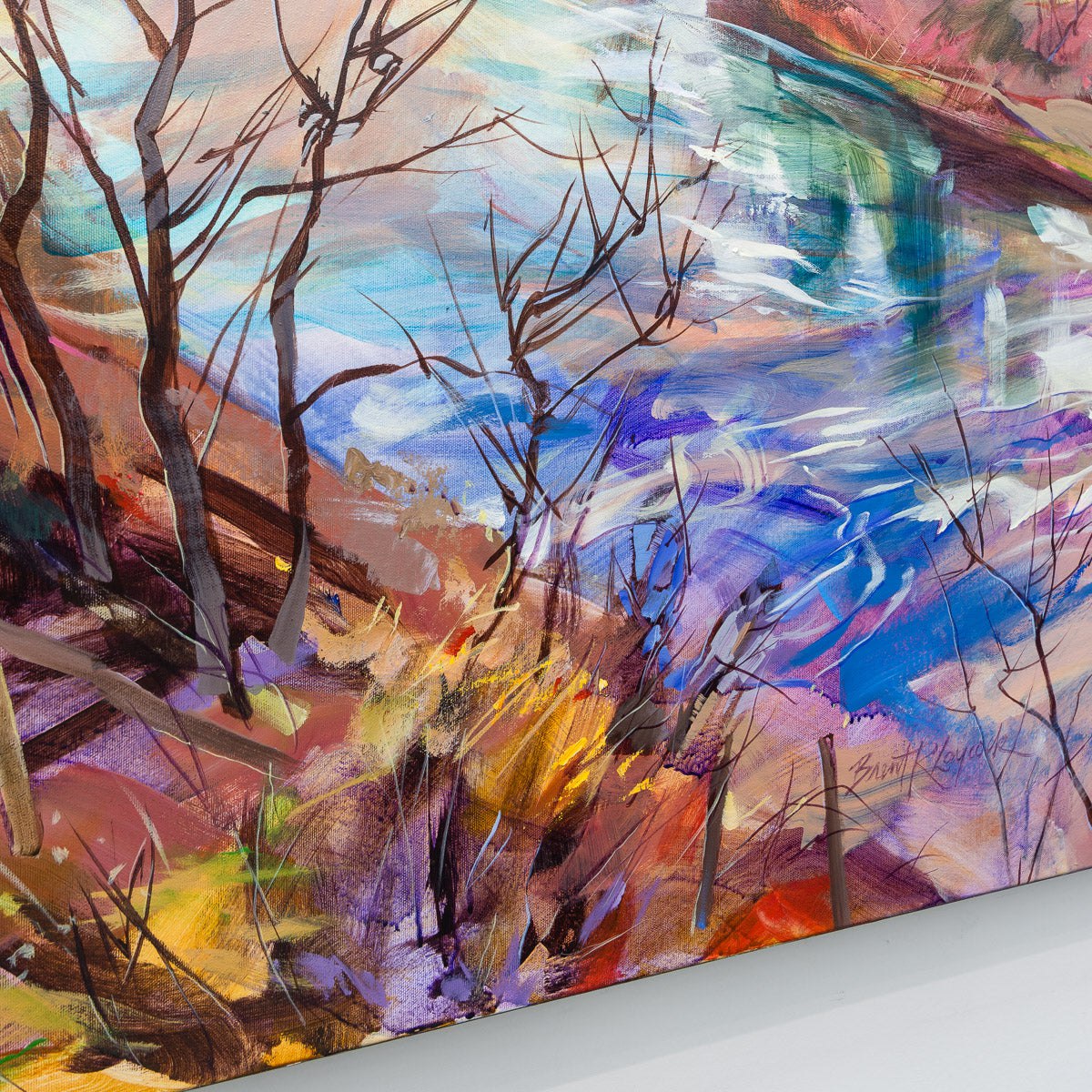 Almost Spring | 36" x 48" Acrylic on Canvas Brent Laycock RCA