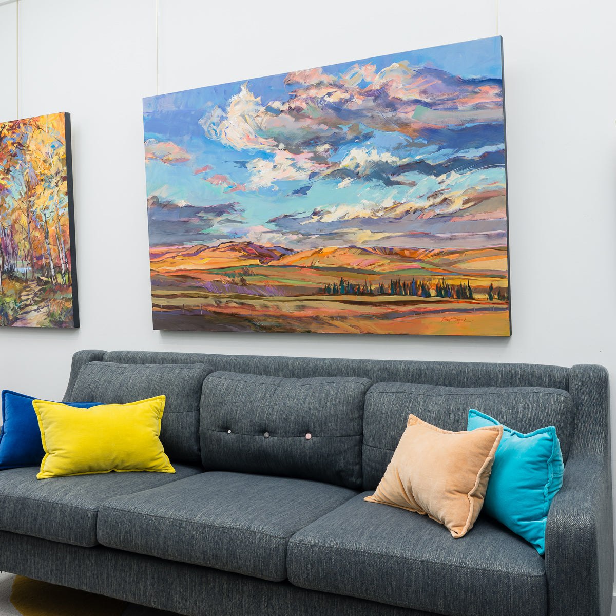 Golden Hour | 40" x 60" Acrylic on Canvas Brent Laycock RCA