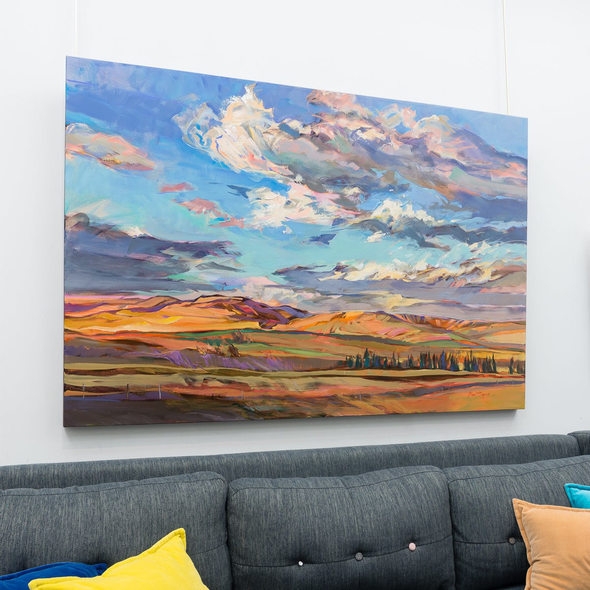 Golden Hour | 40" x 60" Acrylic on Canvas Brent Laycock RCA
