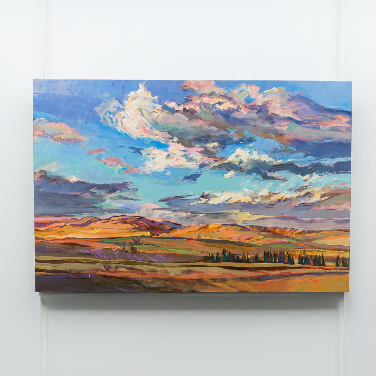Golden Hour | 40" x 60" Acrylic on Canvas Brent Laycock RCA