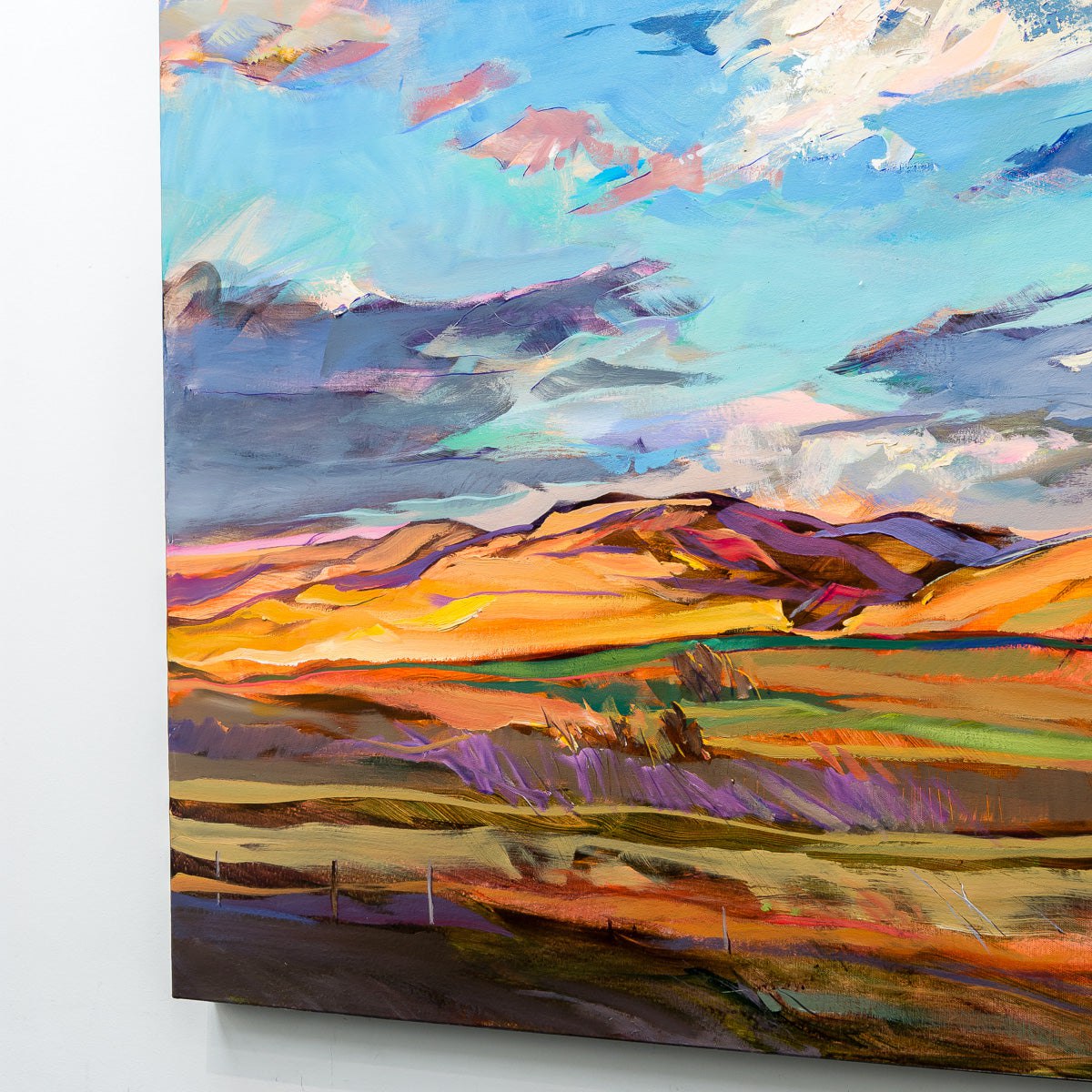 Golden Hour | 40" x 60" Acrylic on Canvas Brent Laycock RCA