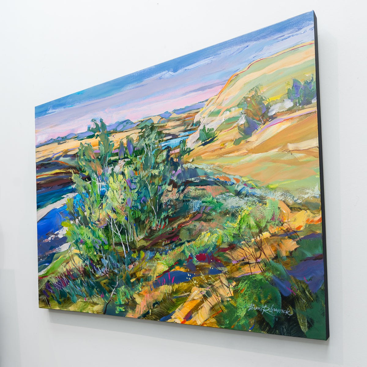 Highwood Oasis | 30" x 40" Acrylic on Canvas Brent Laycock RCA