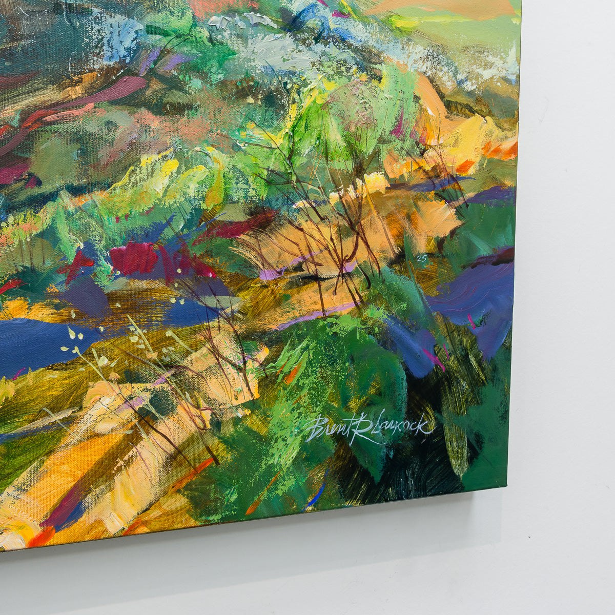 Highwood Oasis | 30" x 40" Acrylic on Canvas Brent Laycock RCA