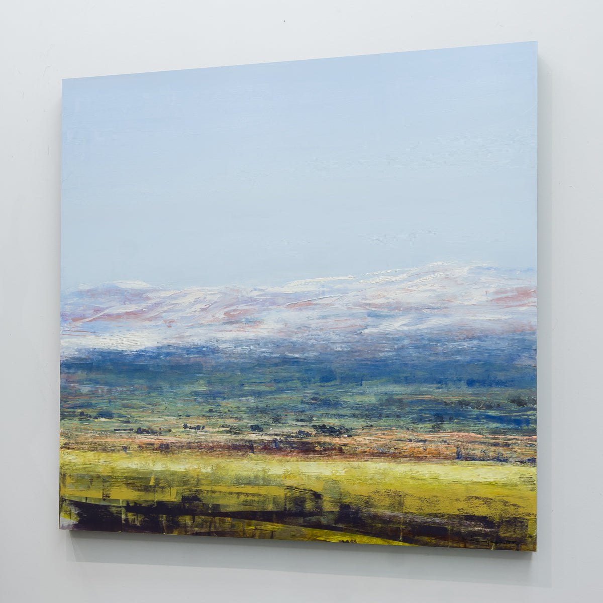 Wherever I May Roam | 40" x40" Oil on Aluminum Composite Panel Nathalie Lapointe