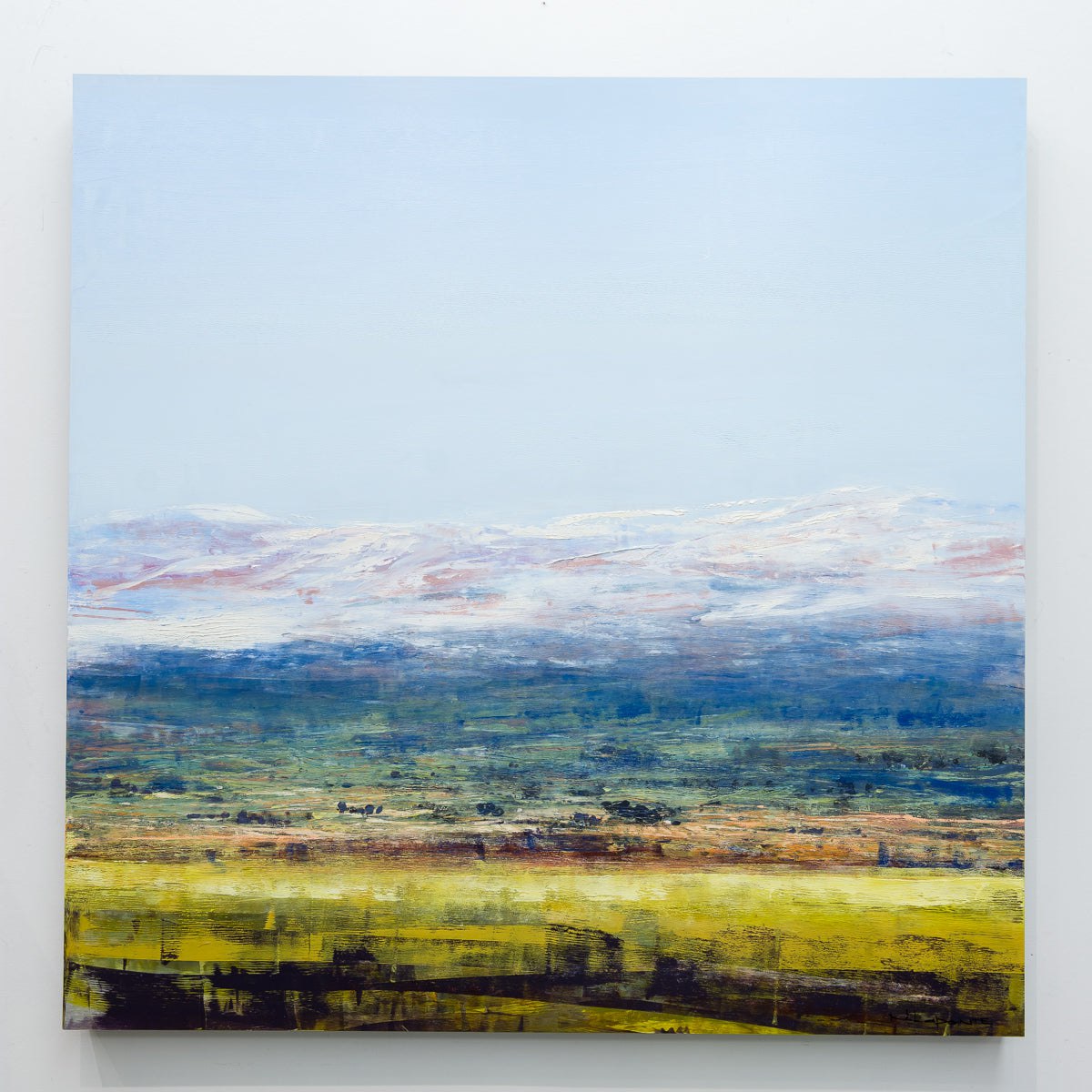 Wherever I May Roam | 40" x40" Oil on Aluminum Composite Panel Nathalie Lapointe