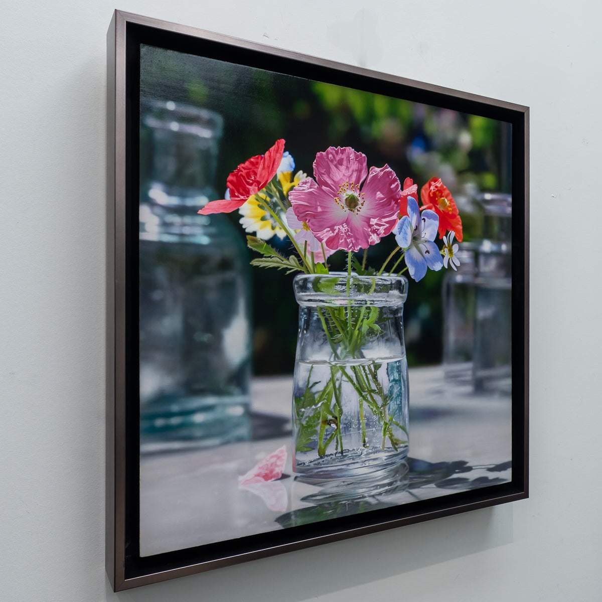 Garden Gems | 20" x 20" Acrylic on Canvas Glen Semple