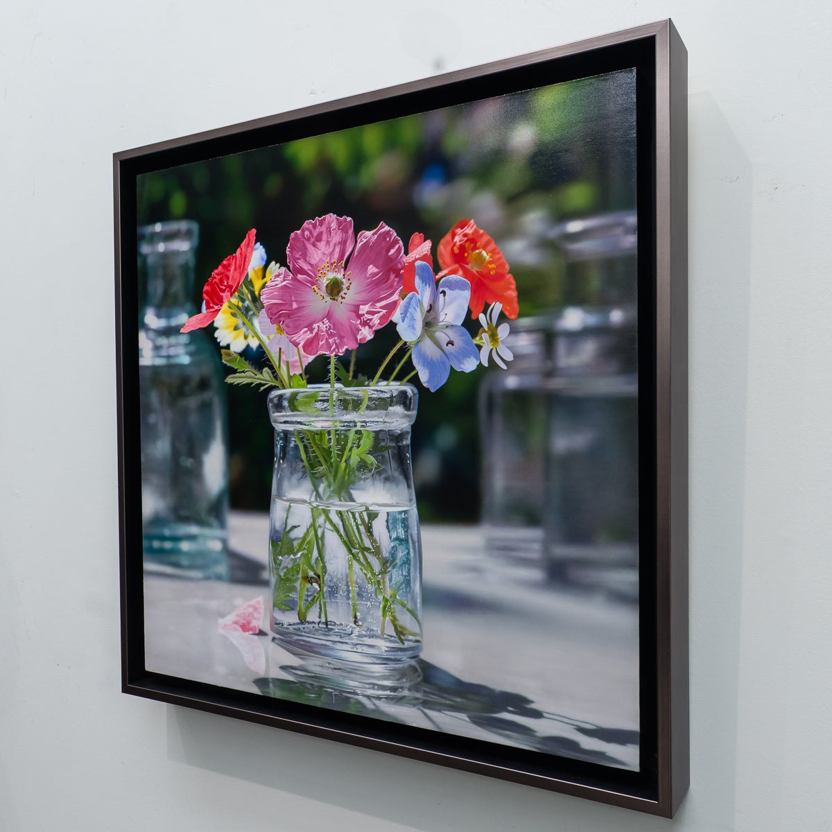 Garden Gems | 20" x 20" Acrylic on Canvas Glen Semple