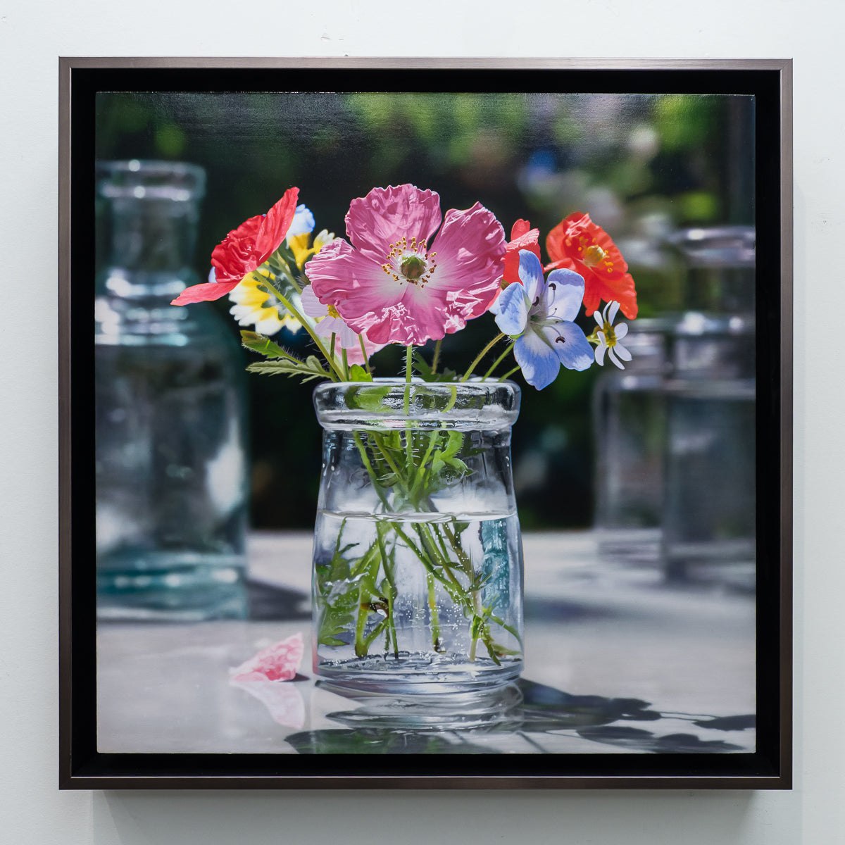 Garden Gems | 20" x 20" Acrylic on Canvas Glen Semple
