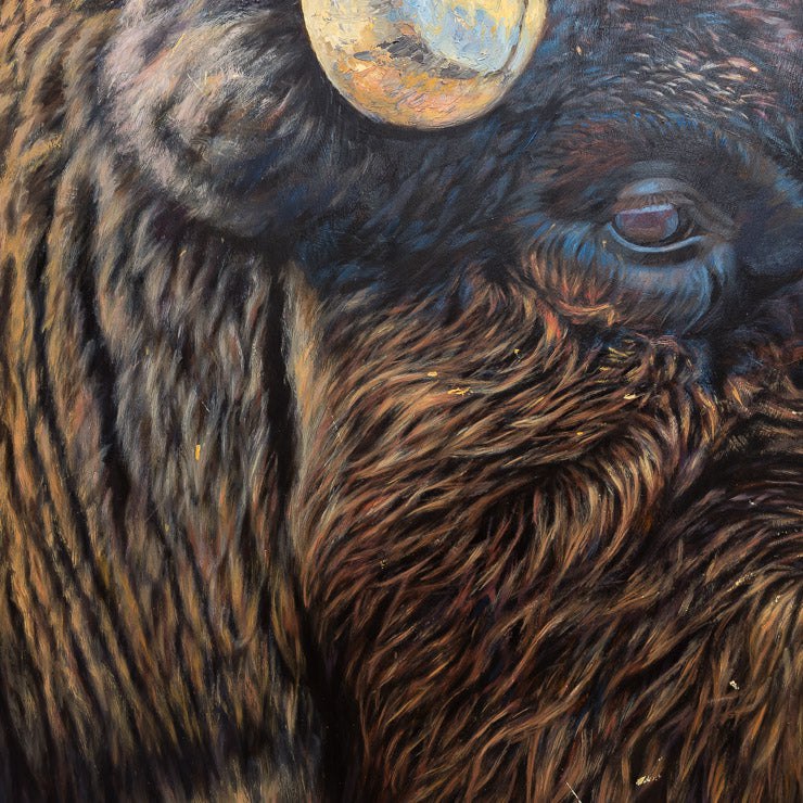 Giant's Portrait | 48" x 36" Oil on Panel James Wiens