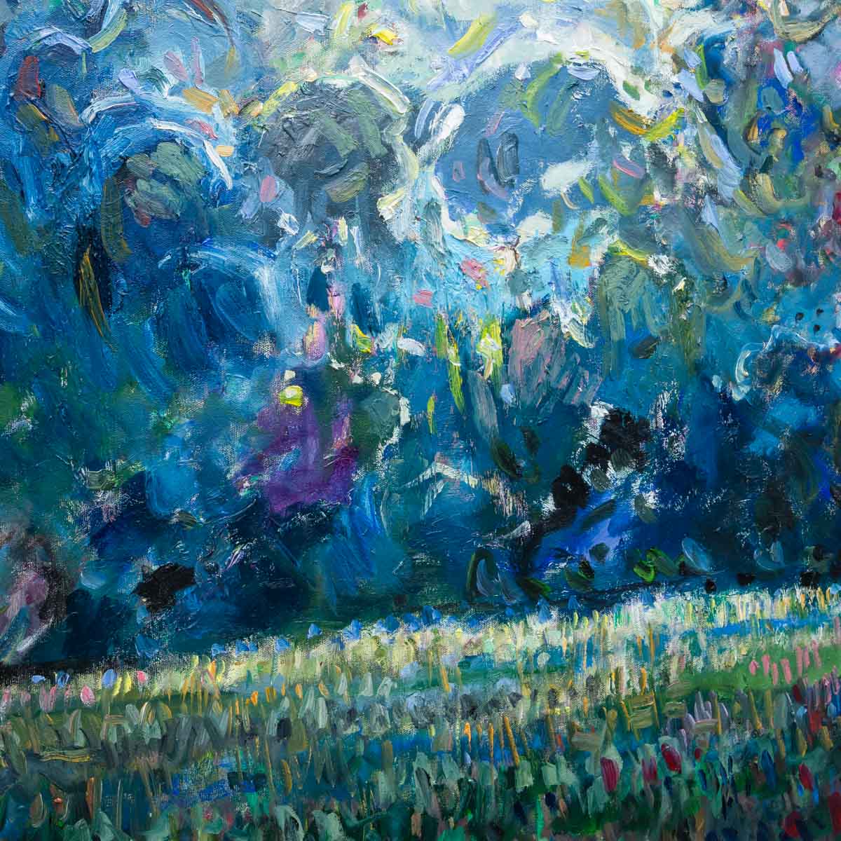 Sky Garden | 36" x 48" Oil on Canvas Steve R. Coffey