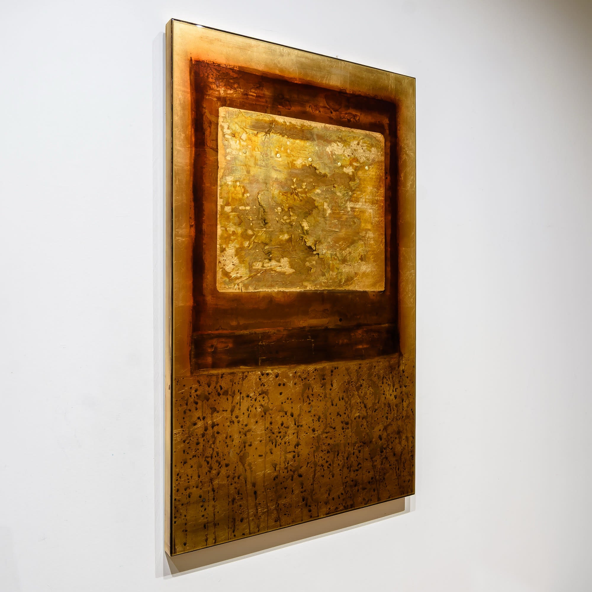 Essential Elements | 40" x 24" mixed media on panel David Graff