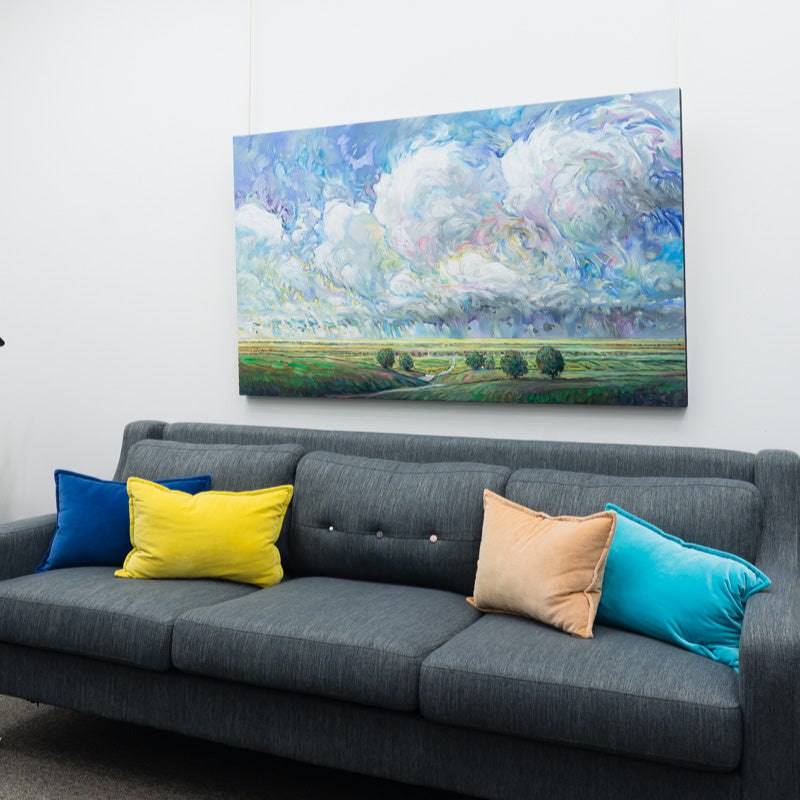 Late Summer Winds | 36" x 60" Oil on Canvas Steve R. Coffey