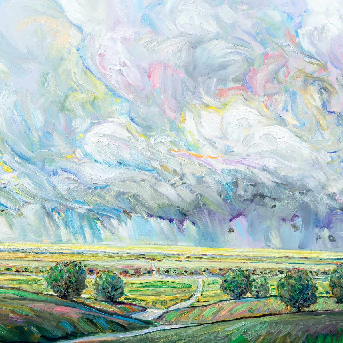 Late Summer Winds | 36" x 60" Oil on Canvas Steve R. Coffey