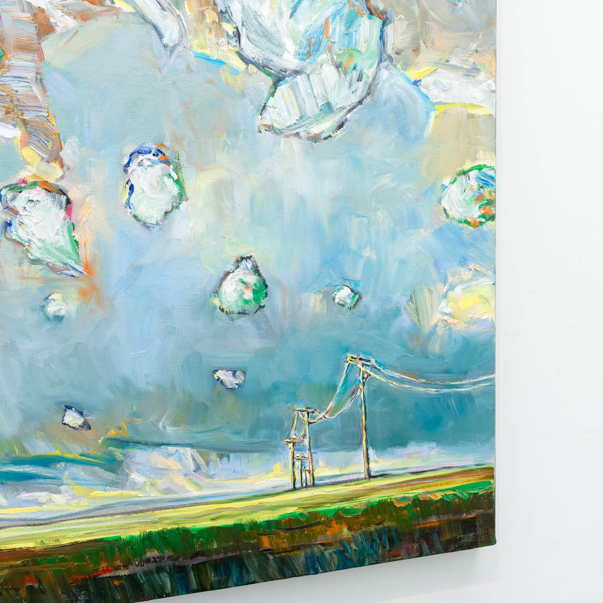 Skylines | 36" x 24" Oil on Canvas Steve R. Coffey