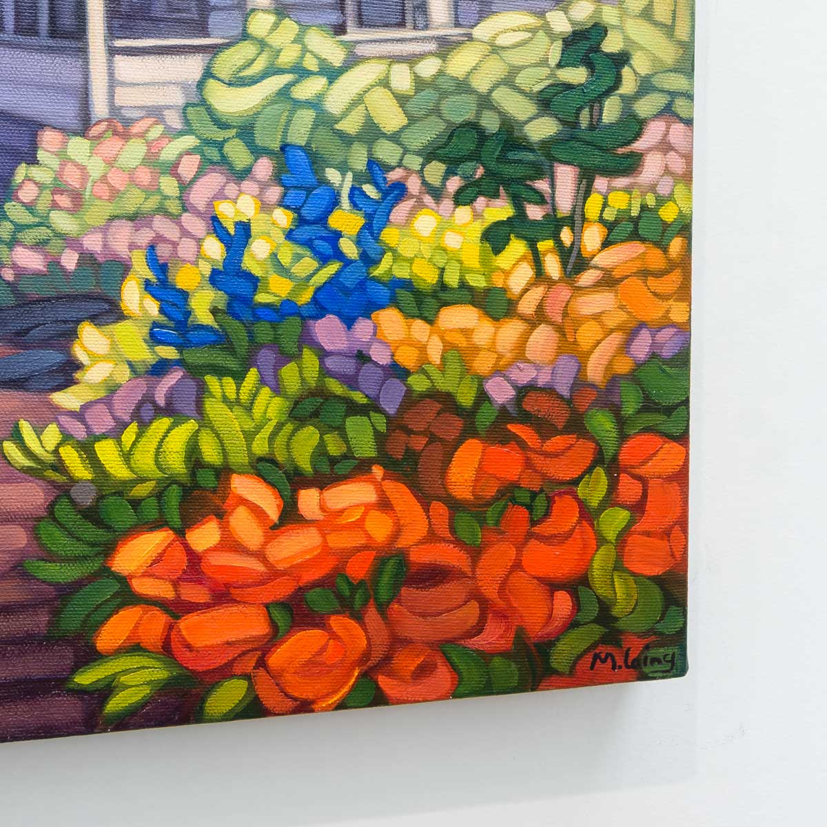 Grandmas House | 16" x 16" Oil on Canvas Mary Ann Laing