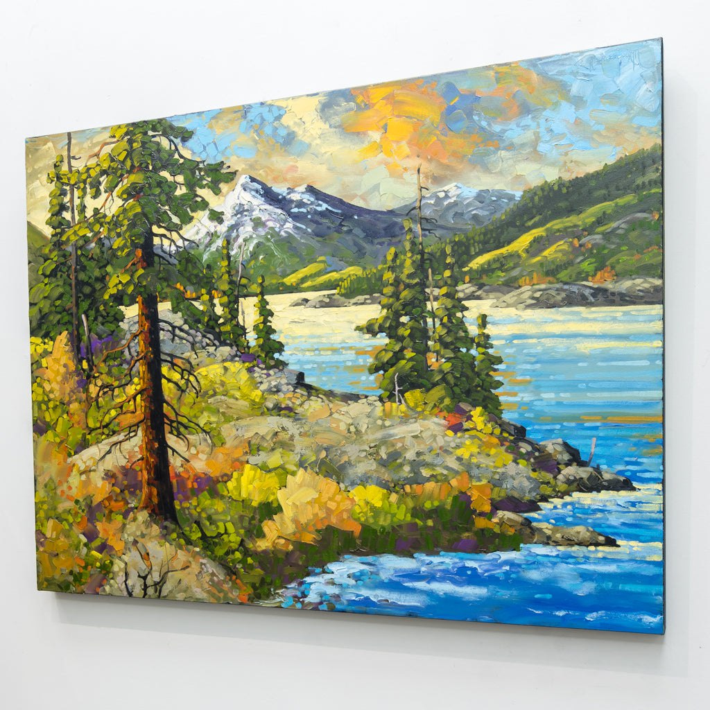 Medicine Lake, AB | 30" x 40" Oil on Canvas Rod Charlesworth