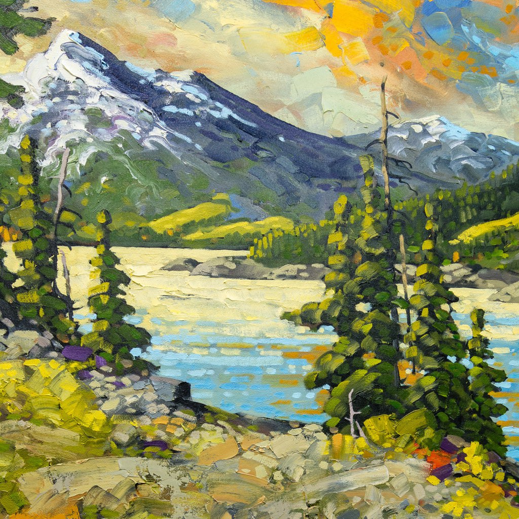 Medicine Lake, AB | 30" x 40" Oil on Canvas Rod Charlesworth