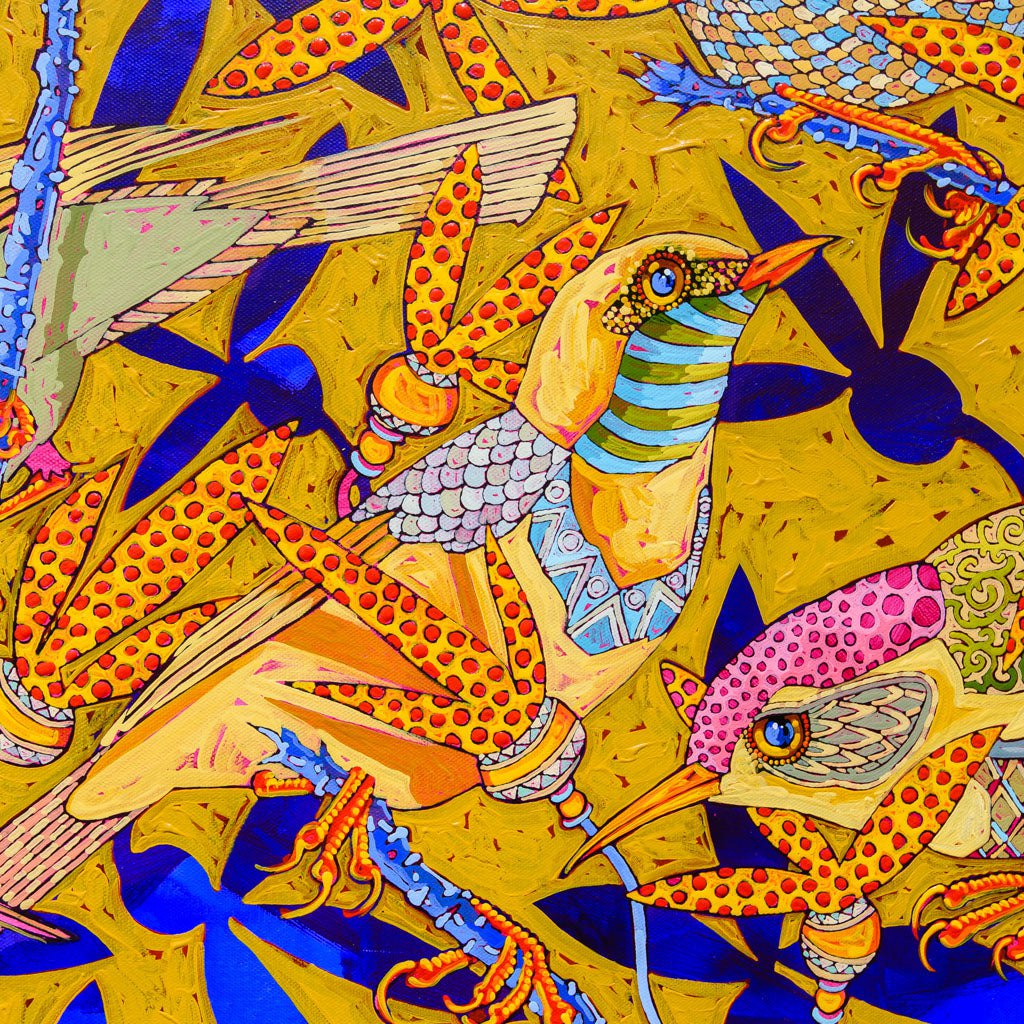 Golden Harvest | 24" x 36" by Grant Leier Acrylic on Canvas Grant Leier