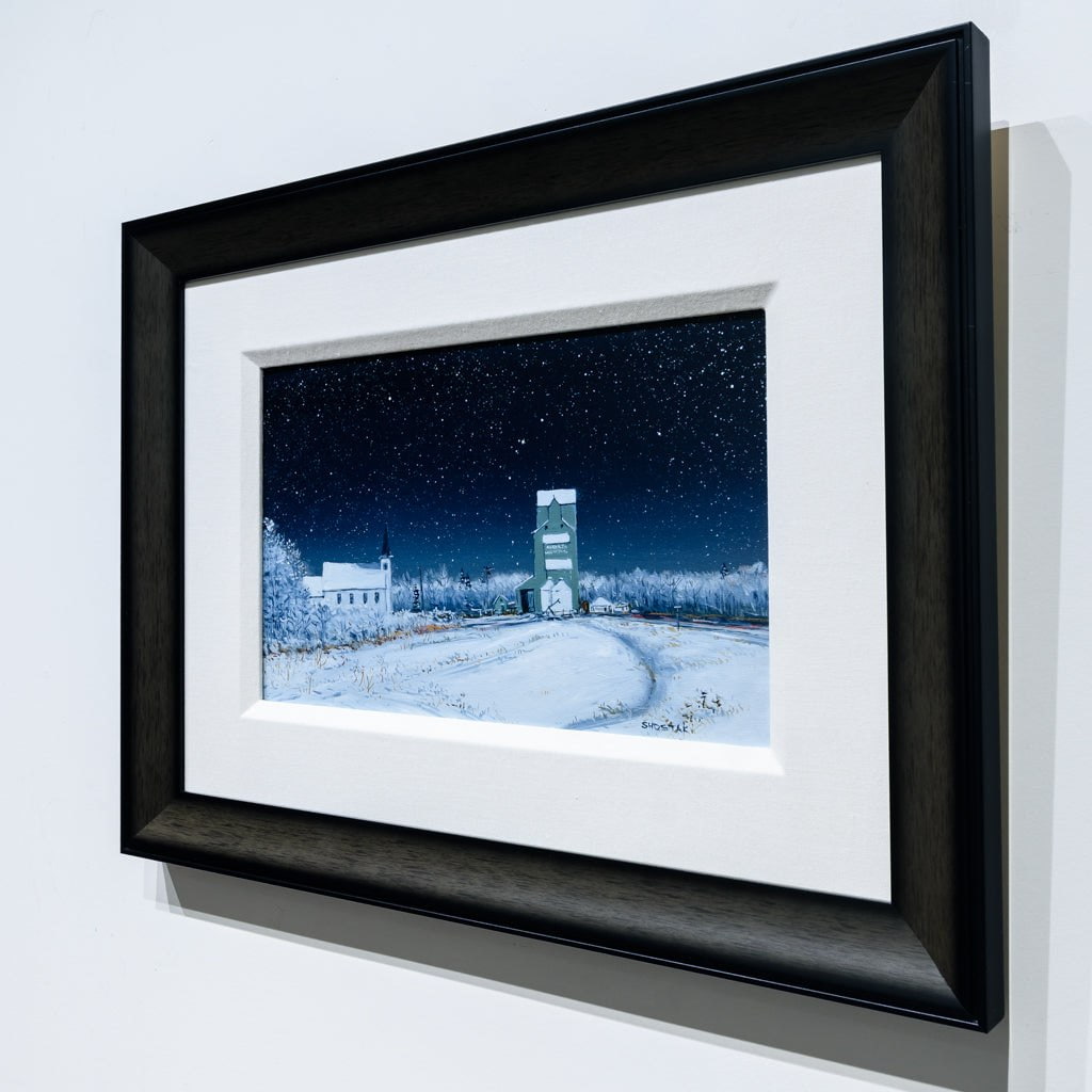 Small Town in Alberta | 10" x 16" Oil on Canvas Peter Shostak