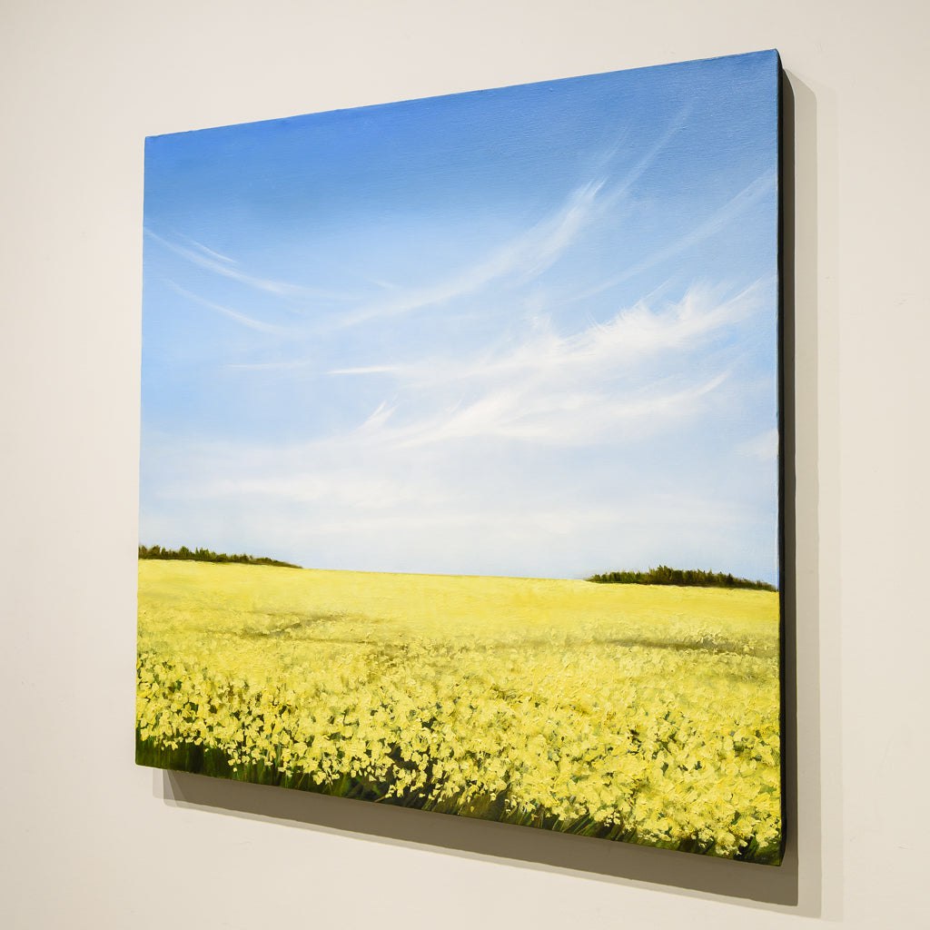Whispers in the Sky | 32" x 32" Oil on Canvas Richard Cole