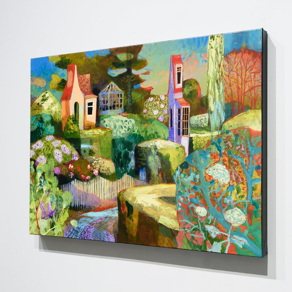 The Rose Trail | 18" x 24" Acrylic on Canvas Paul Jorgensen