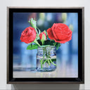 A Gathering of Roses | 12" x 12" Acrylic on Canvas Glen Semple